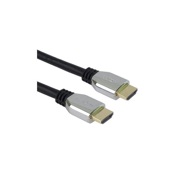 PremiumCord HDMI 2.1/HDMI 2.1 kábel s ethernetom 8K 3m čierny - Káble a redukcie - Hlavný obrázok