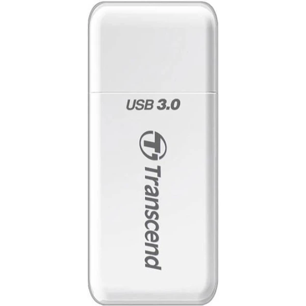 Transcend RDF5 čítačka pamäťových kariet biela - Čítačky pamäťových kariet - Obrázok P8B9500301