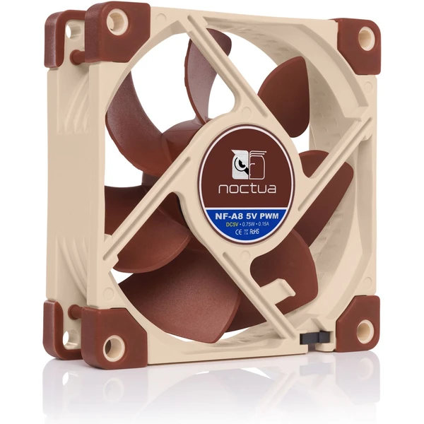 NOCTUA ventilátor NF-A8 5V PWM, 80x80mm - Ventilátory pre PC - Obrázok P8D3000O01