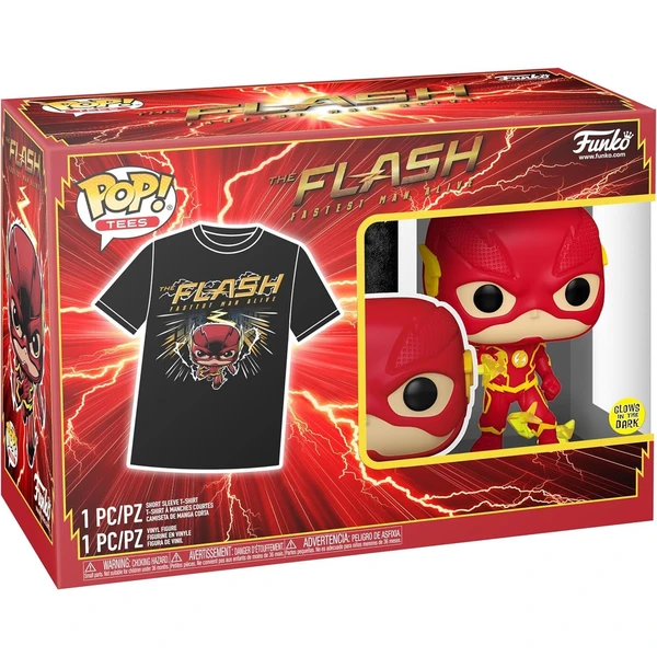 Funko POP! & Tee: DC Comics Flash L - Darčekové sady - Obrázok P8DE000L01