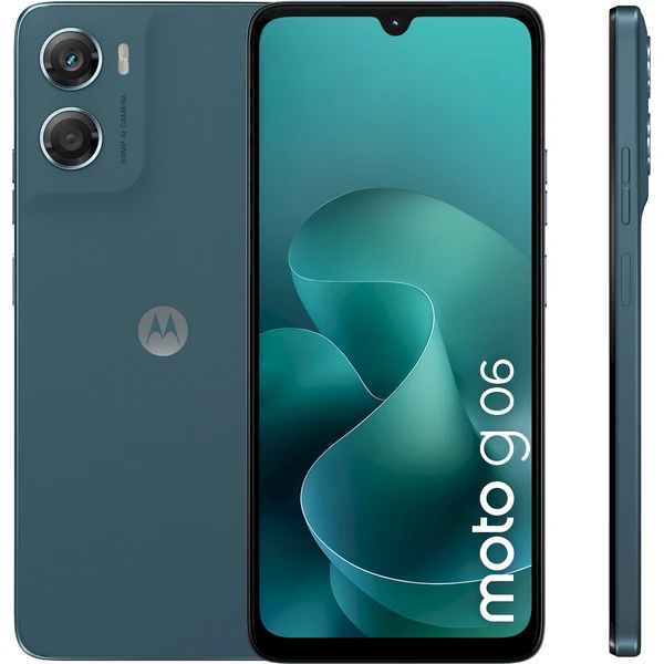Motorola Moto G06 4/64 GB DS GSM PANTONE modrý - Mobilné telefóny - Obrázok P8II000K01
