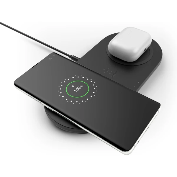Belkin BOOST CHARGE duálna 10W bezdrôtová nabíjačka čierna - Nabíjačky - Hlavný obrázok