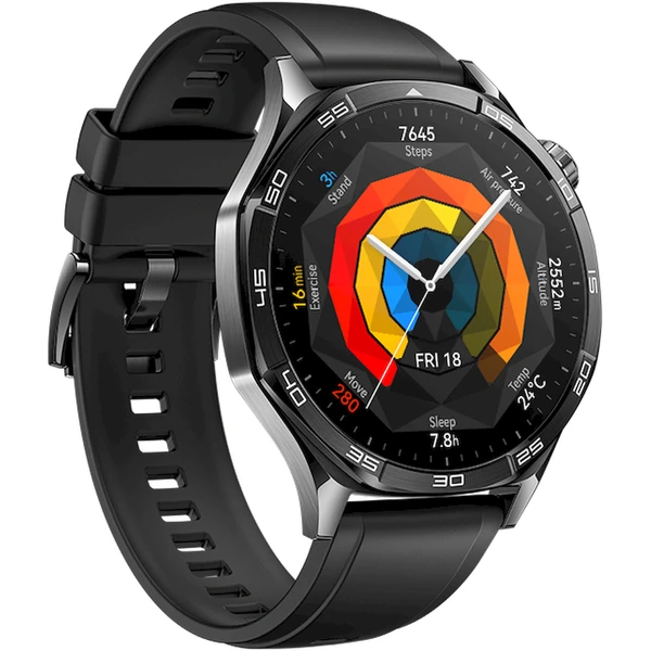 Huawei Watch GT 5 46 mm čierna - Inteligentné hodinky - Obrázok P8TI000K01