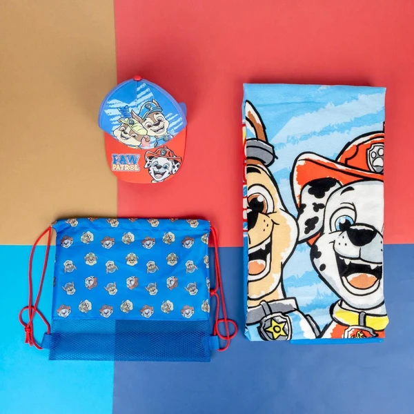 Detská sada uteráka a šiltovky Paw Patrol - Darčekové sady - Obrázok P8W5000K01