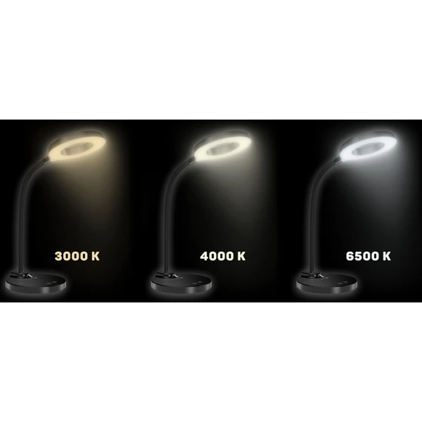 CONNECT IT GLOW stolný Led lampička čierna - Lampičky - Obrázok P9N0000P01