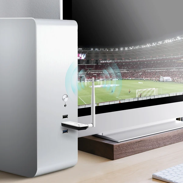 TP-Link TL-WN722N WiFi USB adaptér - Sieťové karty - Obrázok P9QFF00101