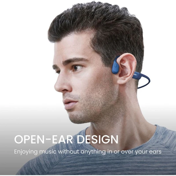 Shokz OpenRun (USB-C) bezdrôtové slúchadlá modrá - Slúchadlá - Obrázok P9TA000N01