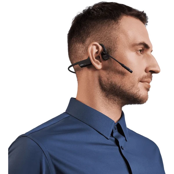 Shokz OpenComm2 (2025) Bluetooth slúchadlá pred uši čierna - Slúchadlá - Obrázok P9ZE000J01