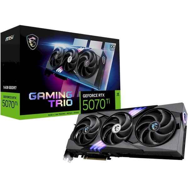MSI NVIDIA GeForce RTX 5070 Tí 16G GAMING TRIO OC PLUS - Grafické karty - Obrázok PA0D000J01