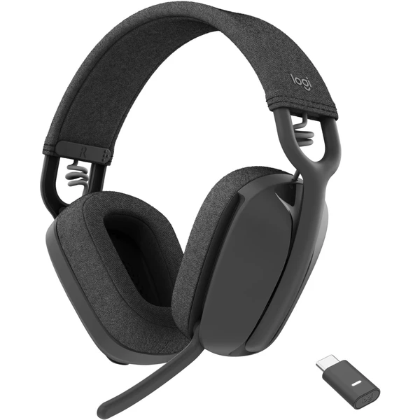 Logitech Zone Vibe bezdrôtové slúchadlá šedá - Slúchadlá - Hlavný obrázok