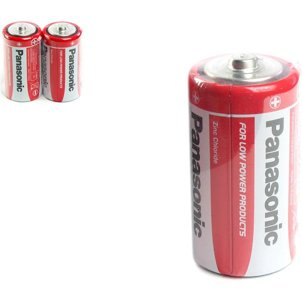 Panasonic Red Zinc C zinkouhlíková batéria (2ks) - Batérie - Obrázok PA43000701