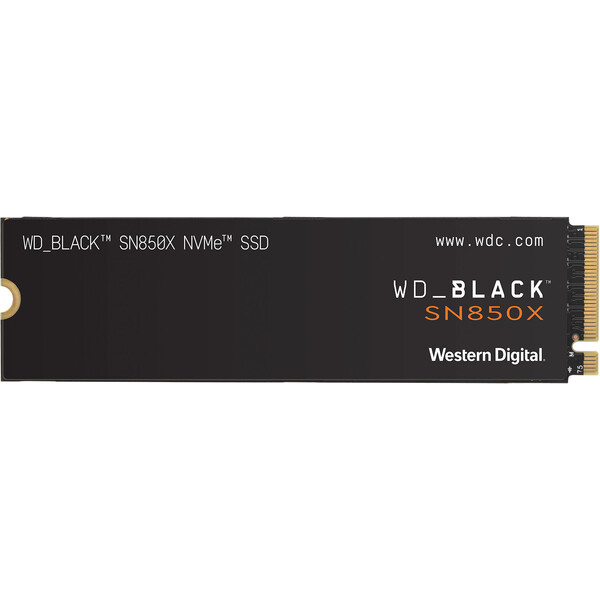 WD BLACK SN850X NVMe M.2 PCIe Gen4 SSD 4TB