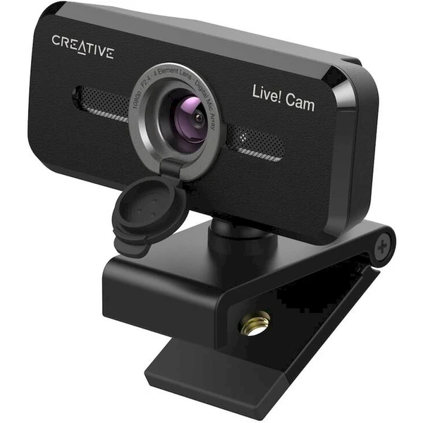 Creative LIVE! Cam Sync 1080P V2 webkamera čierna - Webkamery - Obrázok PABA000J01