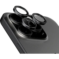 PanzerGlass HoOps ochranné krúžky Apple iPhone 16 Pro/16 Pro Max/15 Pro/15 Pro Max - čierny titán - Ochranné fólie a sklo