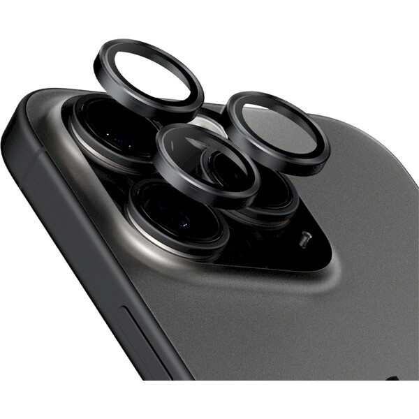E-shop PanzerGlass HoOps ochranné krúžky Apple iPhone 16 Pro/16 Pro Max/15 Pro/15 Pro Max - čierny titán