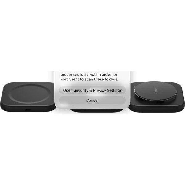 Belkin BOOST CHARGE PRE Qi2/MagSafe 3v1 bezdrôtová skladacia cestovná nabíjačka čierna (CZ adaptér) - Nabíjačky - Obrázok PAYP000K01