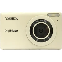 YASHICA DigiMate digitálny fotoaparát krémový - Fotoaparáty