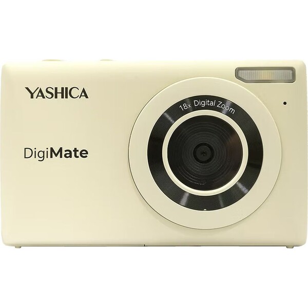 E-shop YASHICA DigiMate digitálny fotoaparát krémový