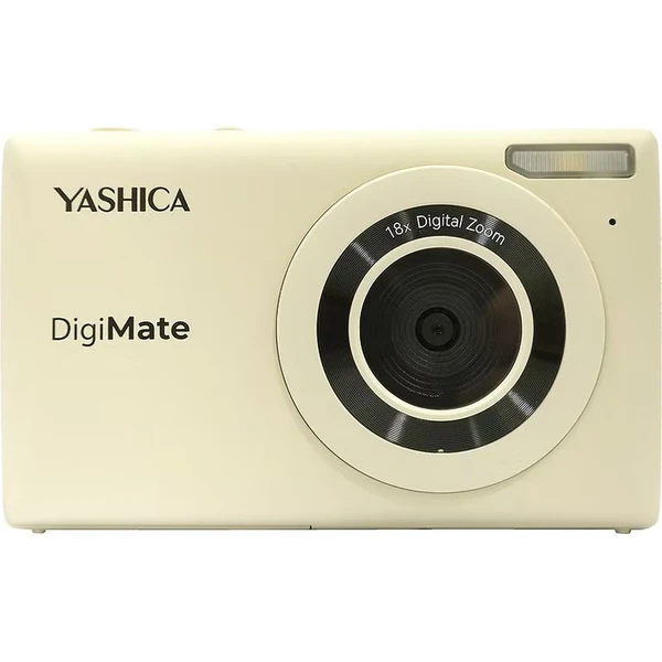 YASHICA DigiMate digitálny fotoaparát krémový - Fotoaparáty - Hlavný obrázok