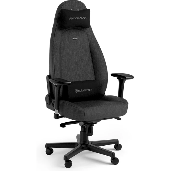noblechairs ICON TX látková herná stolička čierna - Stoličky - Obrázok PBUA000J01