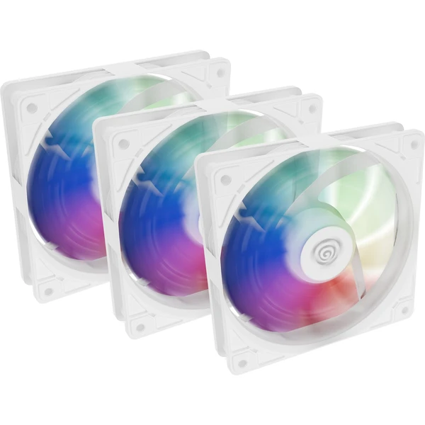Genesis OXAL 120 ARGB biely 3-PACK - Ventilátory pre PC - Obrázok PC4J000K01
