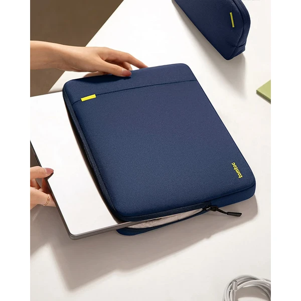tomtoc Sleeve Kit 13" MacBook Pro / Air námorná modrá - Puzdra - Obrázok PCEO100501