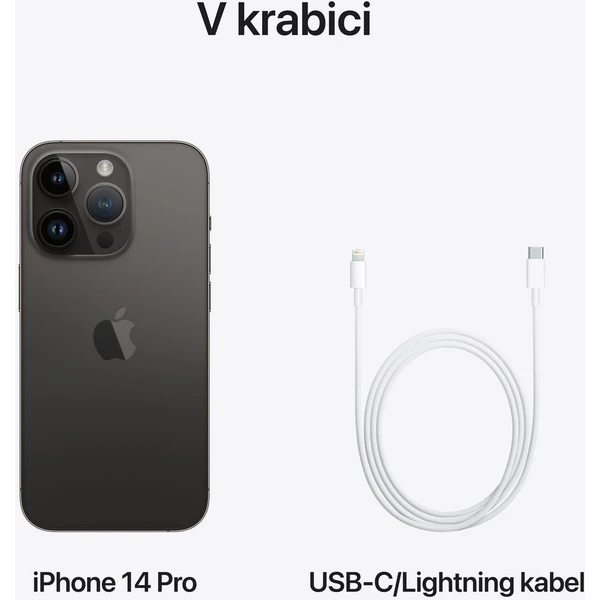 Apple iPhone 14 Pro 256GB vesmírne čierny - Mobilné telefóny - Obrázok PCLG300401
