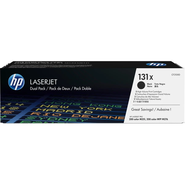 HP CF210X č. 131 Čierna originálna - Tonery - Hlavný obrázok