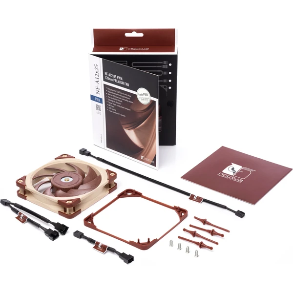 Noctua NF-A12x25-PWM - Ventilátory pre PC - Obrázok PCUR600301