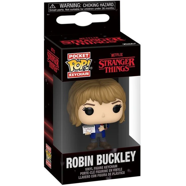 Funko POP! Keychain: Stranger Things S5 - Robin Buckley - Funko POP! - Obrázok PCYL000K01