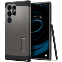 Spigen Tough Armor Samsung Galaxy S24 Ultra sivý - Puzdra