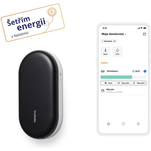 Netatmo Smart AC Controller inteligentné ovládanie klimatizácie - Termostaty - Obrázok PDP3000K01