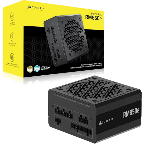 Corsair RM850e čierny - Zdroje - Obrázok PDRK000K01