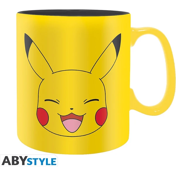 Hrnček Abysse Corp Pokémon - Pikachu Face 460 ml - Hrnčeky - Hlavný obrázok