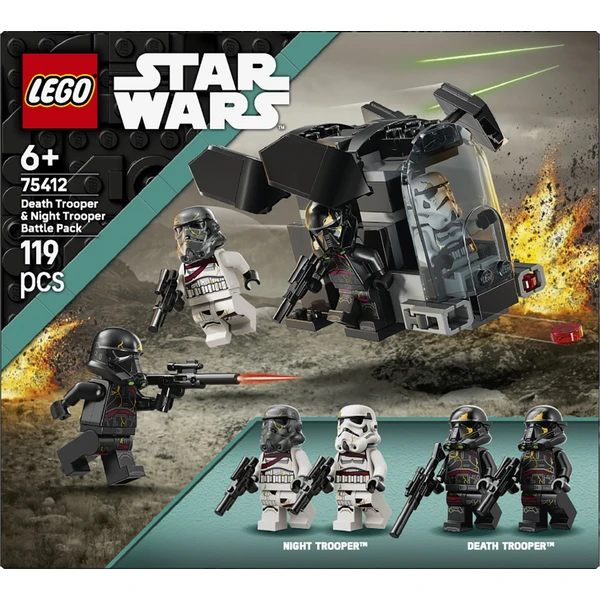 LEGO Star Wars 75412 Bojový balíček: Death Trooper a Night Trooper - LEGO - Obrázok PE5G000K01