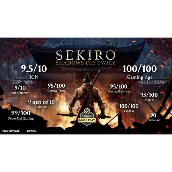 Sekiro: Shadows Die Twice GOTY Edition (PS4) - Hry na PS4 - Obrázok PEG8G00101