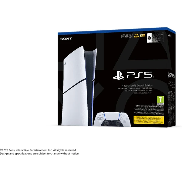 PlayStation 5 Slim Digital Edition 825GB - Konzoly - Obrázok PELI000K01