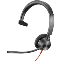 Poly Blackwire 3315 Monaural USB-C Headset +3.5mm Plug + USB-C/A Adapter - Slúchadlá
