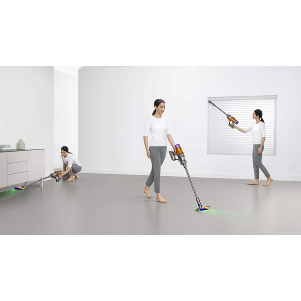 Dyson V12 Detect Slim Absolute 2023, akumulátorový vysávač, iluminačné technológie, 3 režimy, LCD di - Tyčové vysavače - Obrázok PFH1000O01