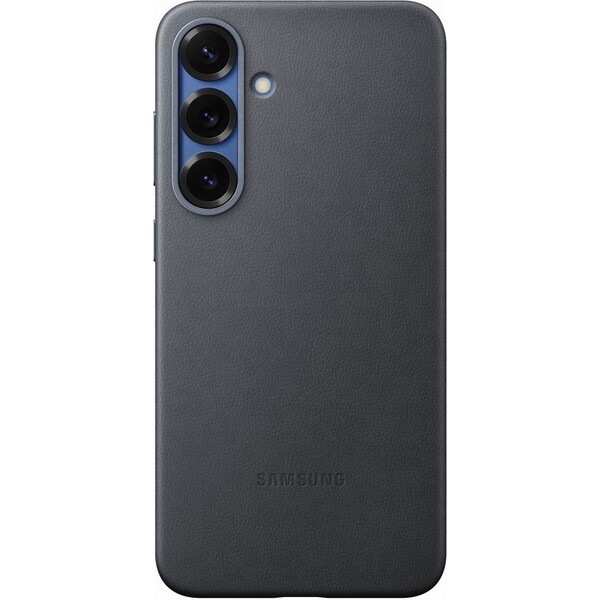 E-shop Samsung Kindsuit Case kryt z vegánskej kože Galaxy S25+ čierny