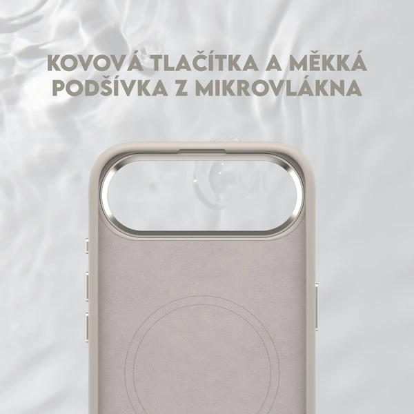 Panzer Glass ® CARE Flow kryt s MagSafe Apple iPhone Air Vanilla - Puzdra - Obrázok PGDH000K01