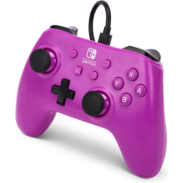 PowerA Wired Controller pre Nintendo Switch – Grape Purple - Herné ovládače - Obrázok PGMM100501