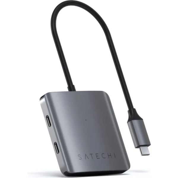Satechi 4-PORT USB-C Hub (4xUSB-C až 5 Gbps) - vesmírne šedý - USB huby - Hlavný obrázok