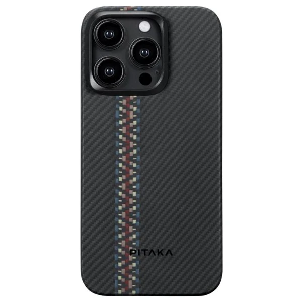 Pitaka Fusion Weaving MagEZ 4 600D iPhone 15 Pro rhapsody - Puzdra - Obrázok PHL9000601