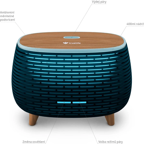 TrueLife AIR Diffuser D6 aróma difuzér s Wi-Fi - Zvlhčovače vzduchu - Obrázok PHUL000K01