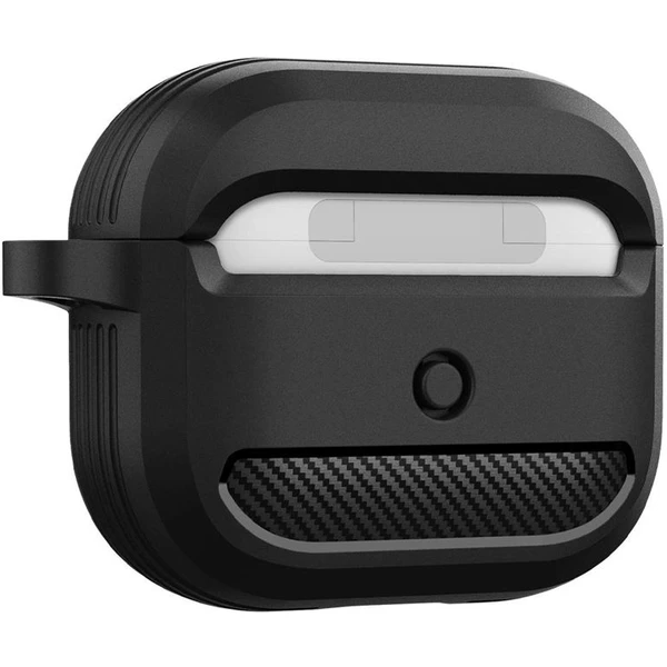 Spigen Rugged Armor púzdro pre AirPods 3 čierne - Puzdra - Obrázok PII0100501