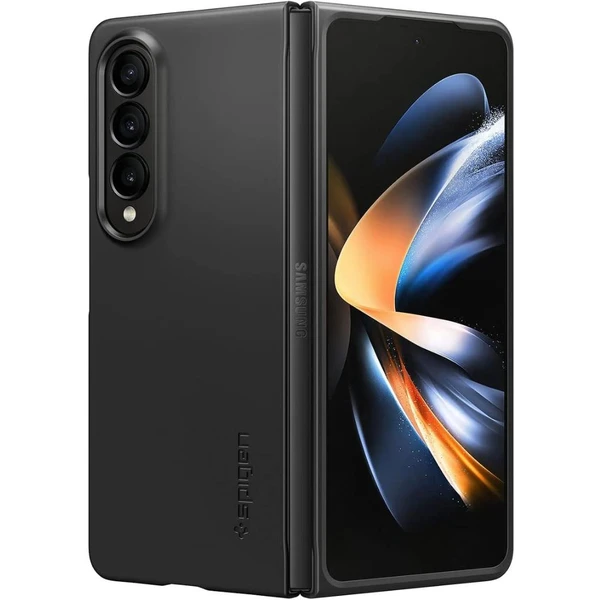 Spigen AirSkin Color kryt Samsung Galaxy Z Fold4 čierny - Puzdra - Hlavný obrázok