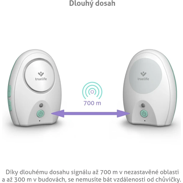TrueLife NannyTone VM Pocket audio opatrovateľka - Senzory - Obrázok PIUL000K01