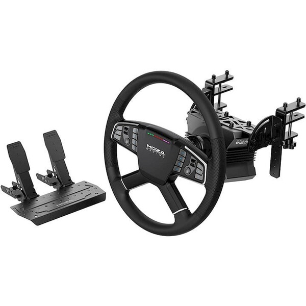 E-shop Moza Racing Trucking Bundle - R5 základňa + TSW Truck volant + SR-P Lite pedále + držiak