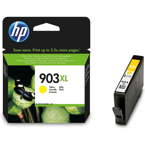 HP T6M11AE č. 903XL Žltá originálna - Cartridge - Obrázok PJ72700301